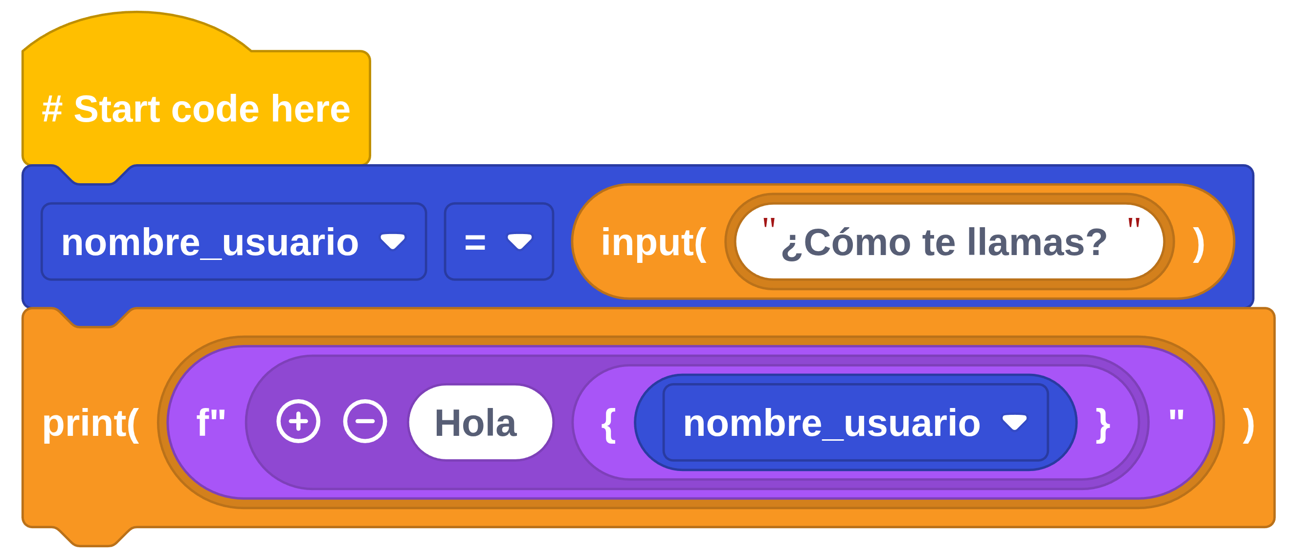 Código de bloques