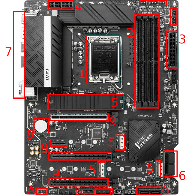 Placa Base MSI PRO Z690-A. Manual